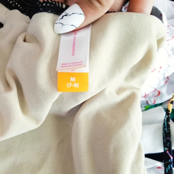 NO Boundaries One-piece Swimsuit Knit Shell Pattern Black Medium Lined NEW - Picture 5 of 5